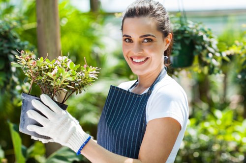 Beautiful landscape gardening in Freezywater with seasonal planting