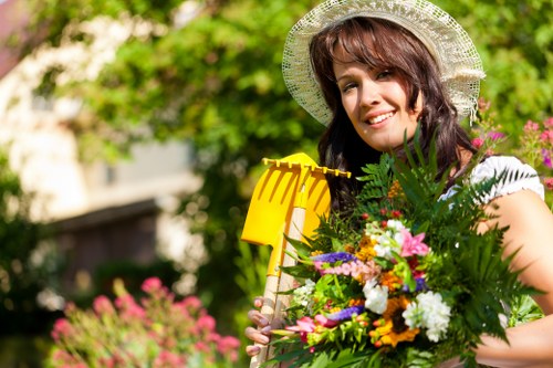 Illustration of complaint handling in a garden maintenance service