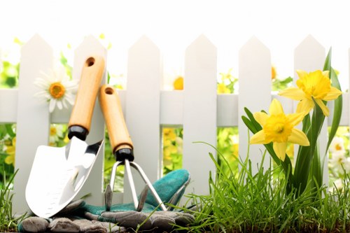Seasonal planting and lawn care by gardening services in Freezywater
