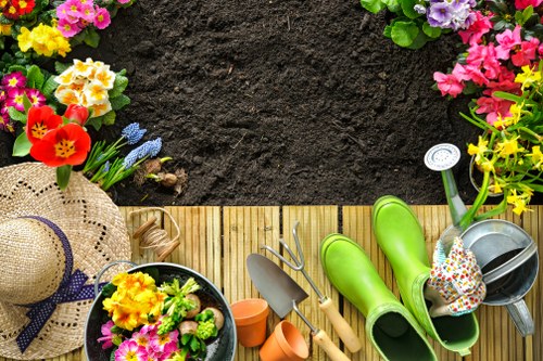 Visual of a service review during a gardener complaint procedure
